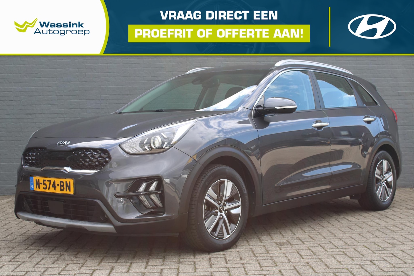 Kia Niro - 1.6 GDi Hybrid DynamicPlusLine 1.6 GDi Hybrid DynamicPlusLine - AutoWereld.nl