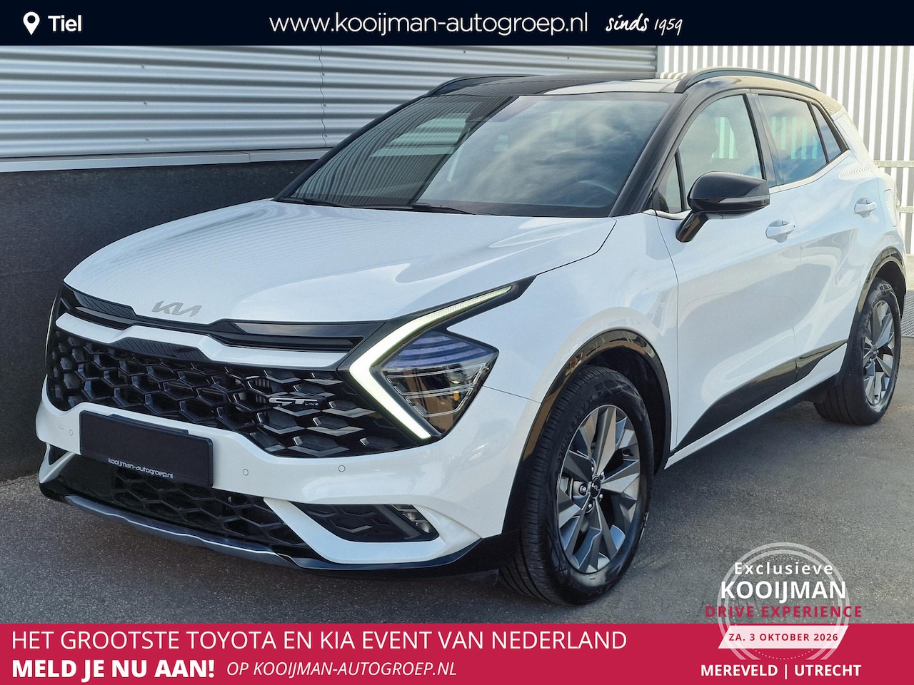 Kia Sportage - 1.6 T-GDi Hybrid GT-Line Schuif/kanteldak, Dodehoekdetectie, Stoel- & Stuurwiel verwarming - AutoWereld.nl