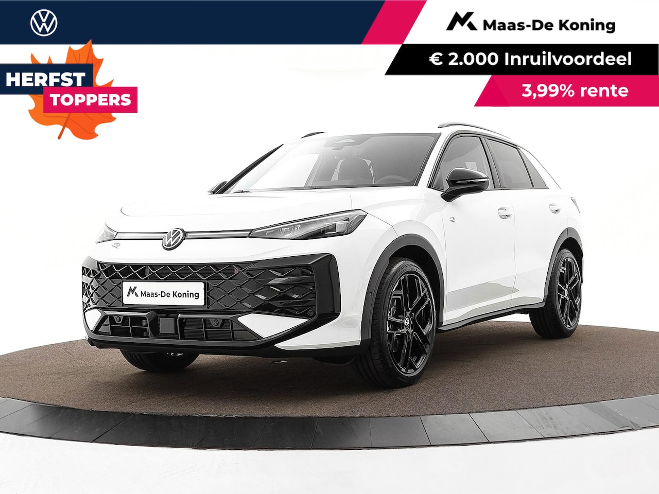 Volkswagen T-Roc - R-Line First Edition 1.5 eTSI 150 PK 7 versn. DSG · Electrische achterklep · Achteruitrijc - AutoWereld.nl