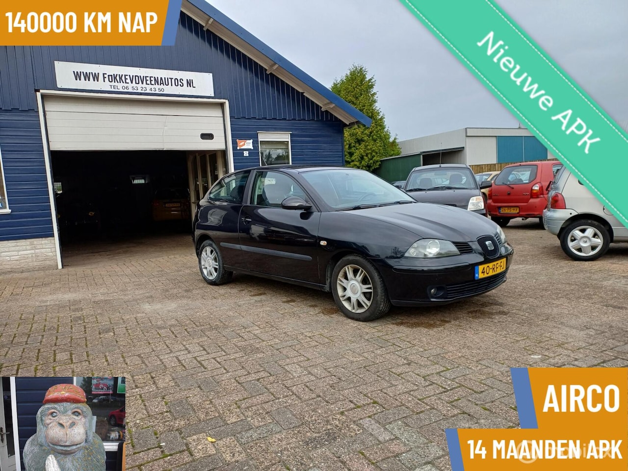 SEAT Ibiza - 1.4-16V Reference Garantie, alle inruil mogelijk - AutoWereld.nl