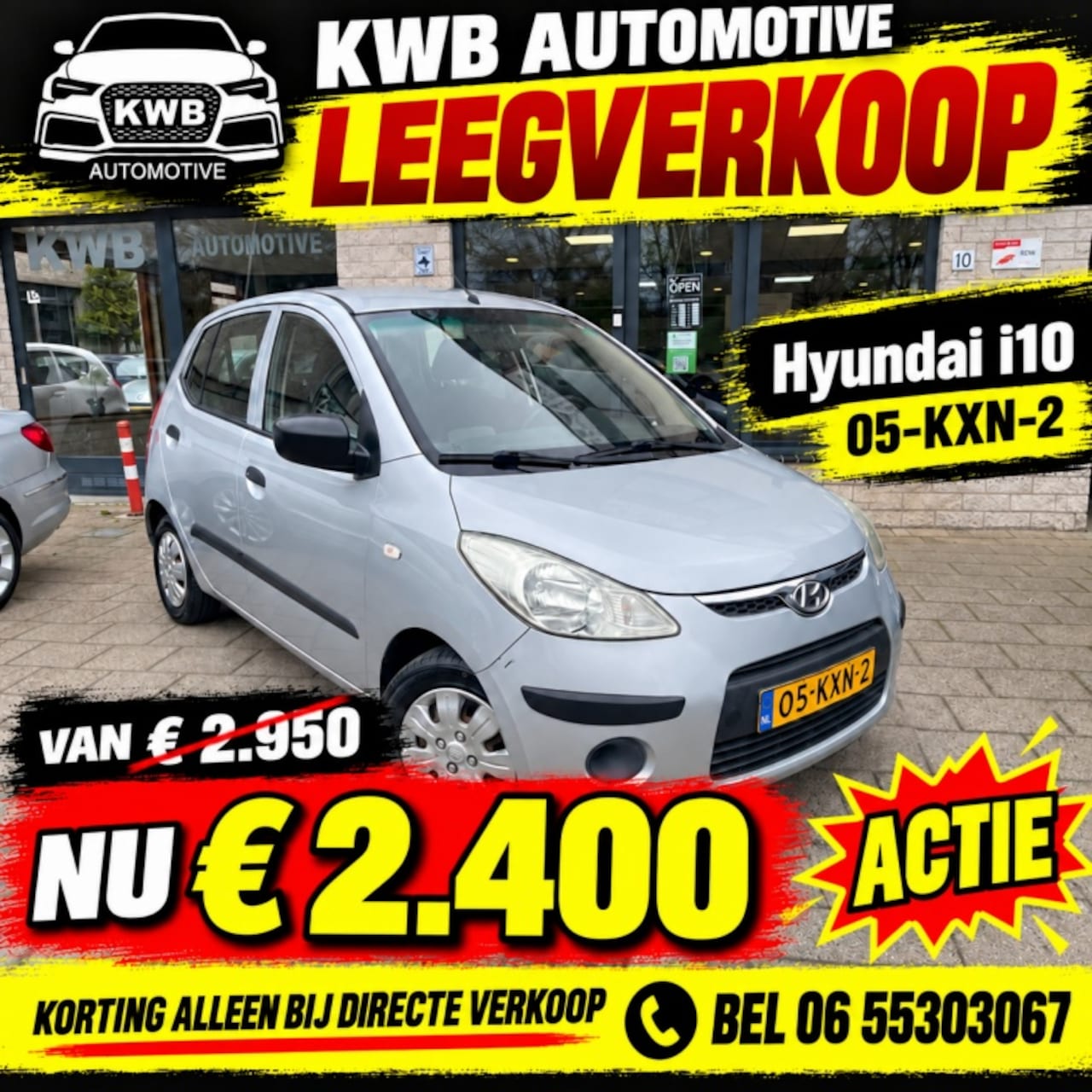 Hyundai i10 - 1.1 | Airco | Nieuwe APK | 4 | nieuwe Banden | Beurt - AutoWereld.nl