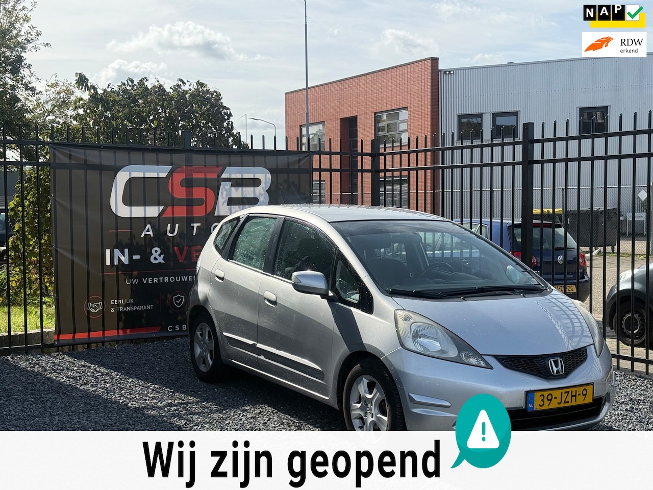 Honda Jazz - 1.4 Elegance AUTOMAAT!AIRCO!APK2027!KOOPJE! - AutoWereld.nl