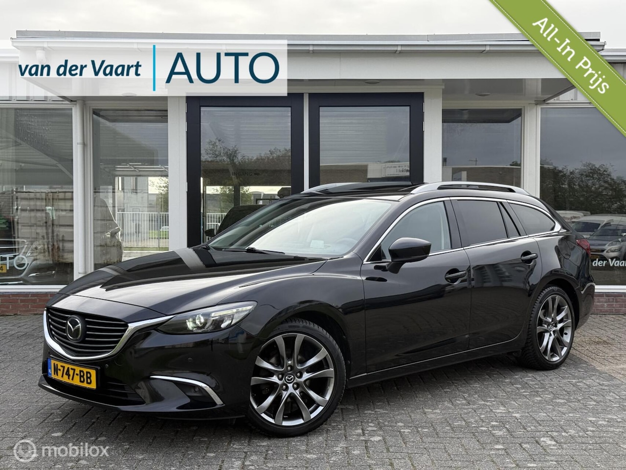 Mazda 6 Sportbreak - 2.5 SkyActiv-G 192 GT-M / Head-up / Leder / Navi - AutoWereld.nl