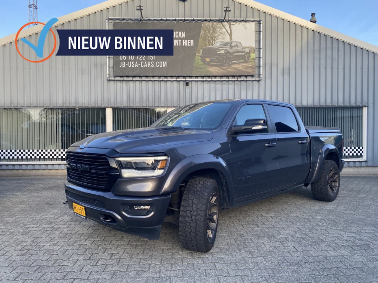 Dodge Ram - Wide Body 360 Camera Pano-Dak Gr-scherm SUPER Netjes. - AutoWereld.nl