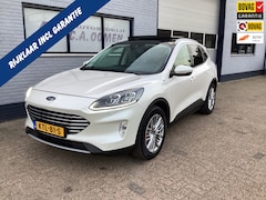 Ford Kuga - 2.5 PHEV Titanium panorama dak Automaat Elektrische trekhaak Parelmoer wit B&O systeem