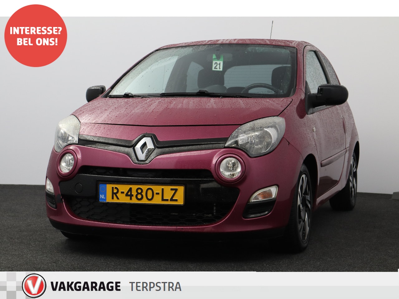Renault Twingo - 1.2 16V Authentique/ D-Riem verv: 93.000 KM!/ 15'' LMV/ Extra getint glas/ Airco/ Cruise/ - AutoWereld.nl