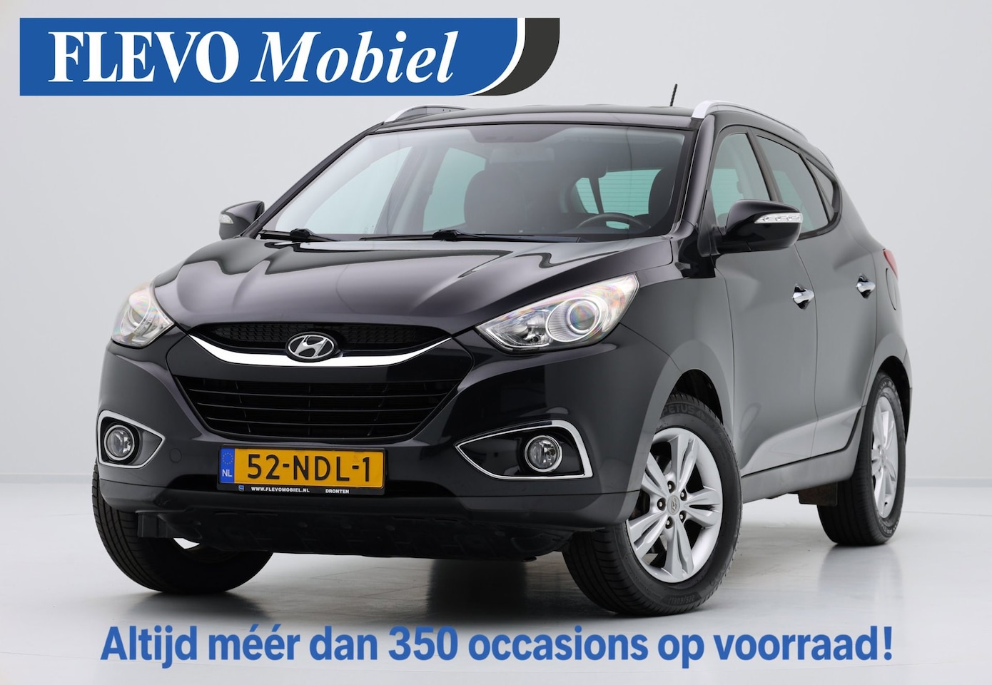 Hyundai ix35 - 2.0i Style Half leer|Navi|Cam|Clima|LMV|Dealeronderh. - AutoWereld.nl