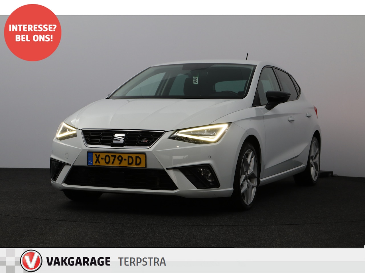 SEAT Ibiza - 1.0 TSI FR Business Intense/ Camera/ Beats/ 18'' LMV/ LED Koplampen/ Apple + Android/ Stoe - AutoWereld.nl