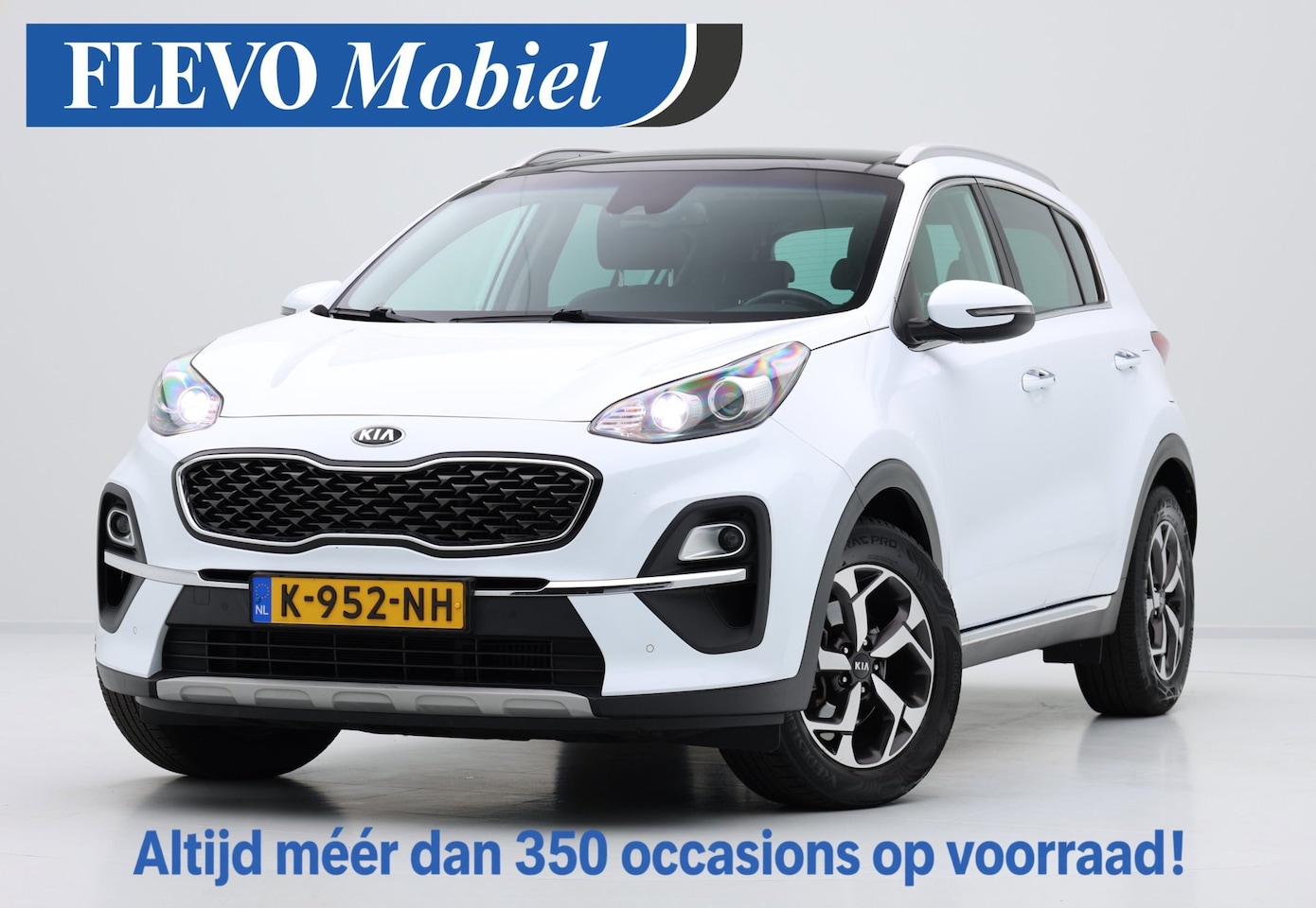 Kia Sportage - 1.6 T-GDI DynamicPlusLine 1/2 Leer|Pano|Carplay|Cam|PDC|LMV - AutoWereld.nl