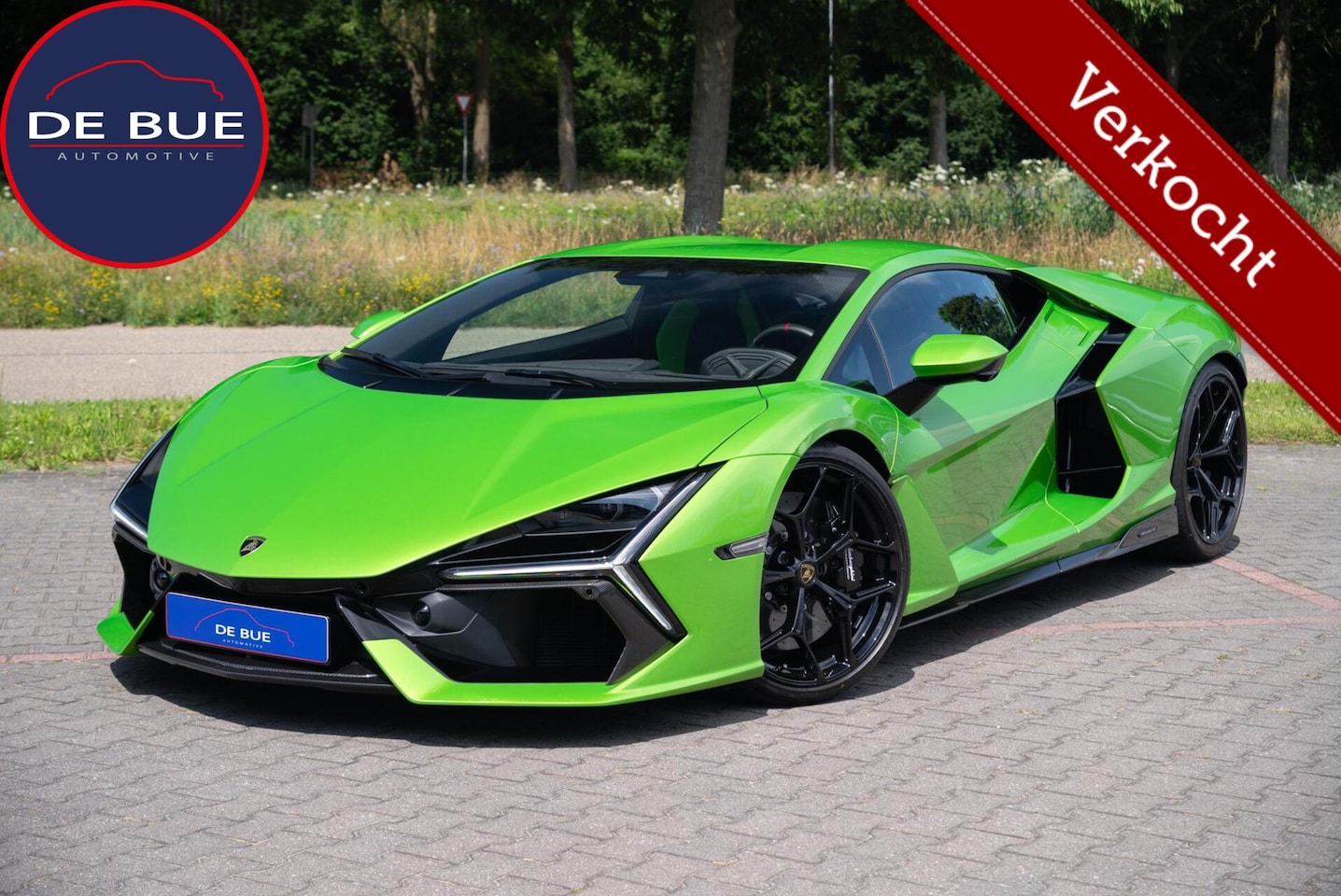 Lamborghini Revuelto - Revuelto|Verde Selvans|Carbon In & Exterieur|Lift|360 Camera|Nieuw| - AutoWereld.nl