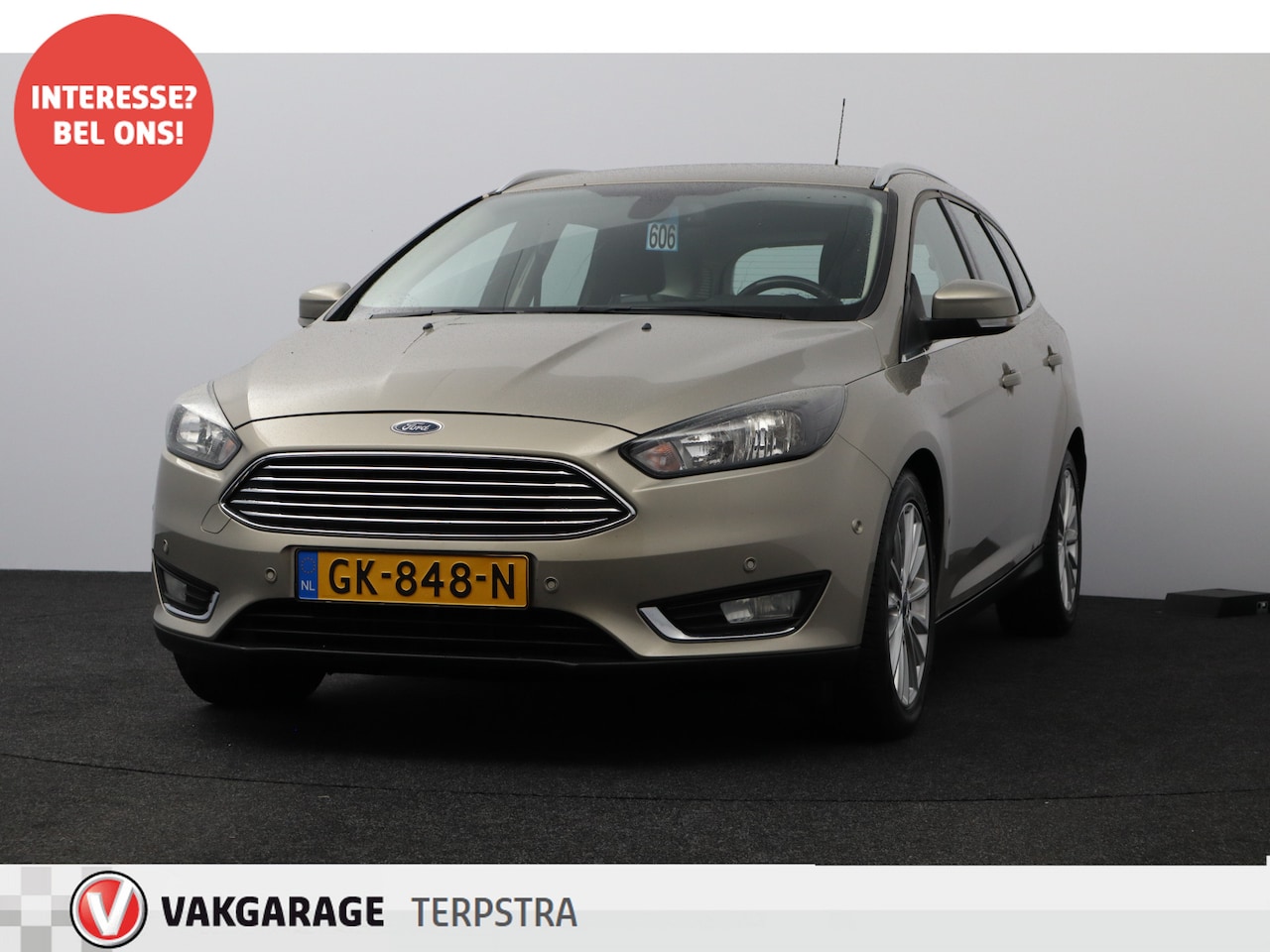 Ford Focus Wagon - 1.0 Titanium Edition/ Voorruitverw./ 17'' LMV/ PDC V+A/ Navi/ Clima/ Cruise/ Elek. pakket/ - AutoWereld.nl