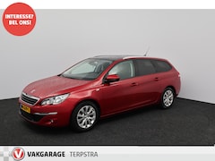 Peugeot 308 SW - 1.2 PureTech Style/ D-Riem verv: 128.000 KM/ DEALER ONDERHOUDEN/ Trekhaak/ Panorama-Dak/ D