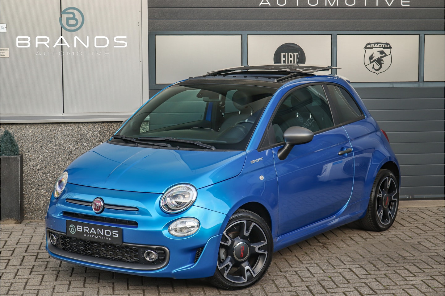 Fiat 500 - 1.0 Hybrid Sport Vol opties Schuifdak Uniek Garantie - AutoWereld.nl