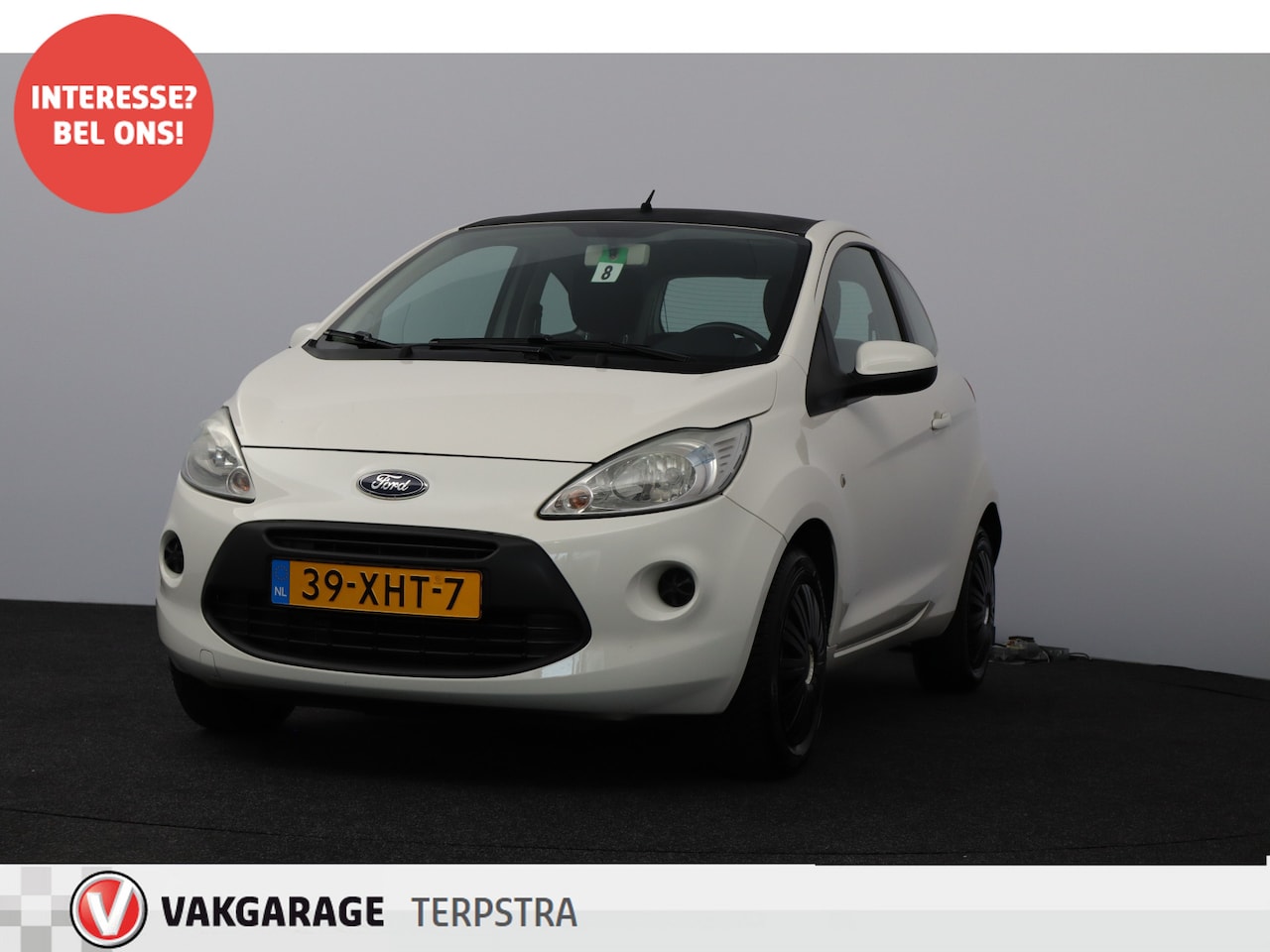 Ford Ka - 1.2 Cool & Sound start/stop/ Half-Leder - Alcantara/ Airco/ C.V. Afstand/ Elek. pakket/ Is - AutoWereld.nl