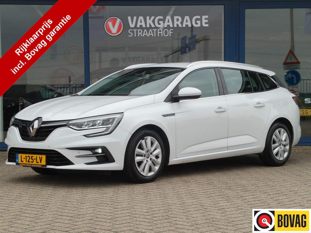 Renault Mégane Estate - 1.3 TCe Business Zen 1.3 TCe Business Zen, Trekhaak / Carplay + Android Auto / Camera + Sensoren / Keyless / Fu - AutoWereld.nl