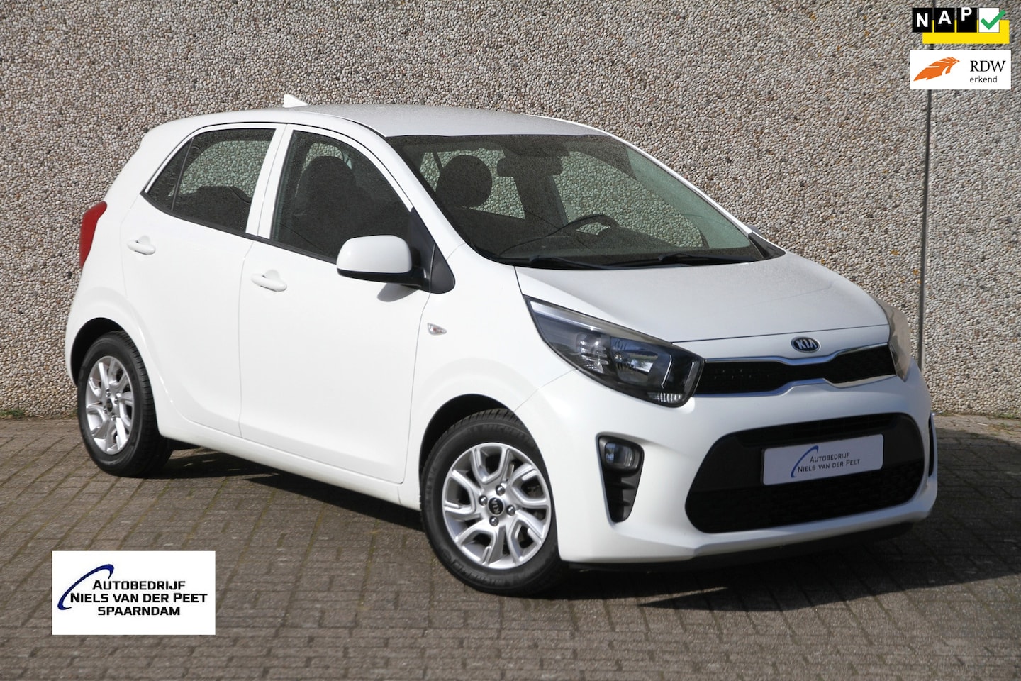 Kia Picanto - 1.0 CVVT ComfortPlusLine Navigator / Airco / Navigatie / Sportvelgen / Achteruitrijcamera - AutoWereld.nl