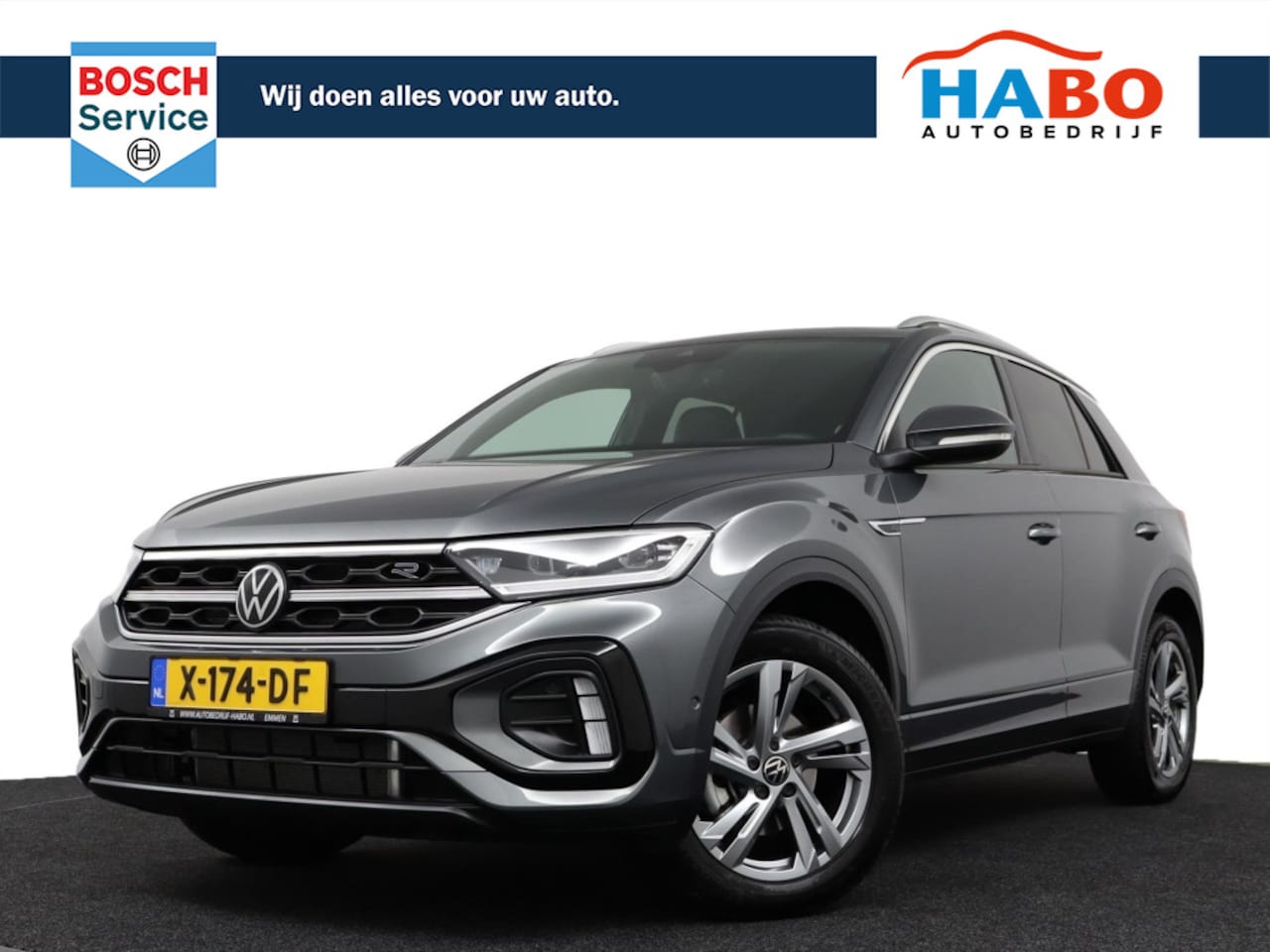 Volkswagen T-Roc - 1.5 TSI R-LINE 150PK ECC/ADAPTIVE.CRUISE/NAV/CAMERA/STOEL.VERWARM/WEGKLAPB.TREKHAAK/4.900K - AutoWereld.nl
