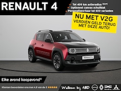 Renault 4 - 4 Iconic Comfort range | Achteruitrijcamera | Elektrisch verwarmbare voorstoelen | Elektro