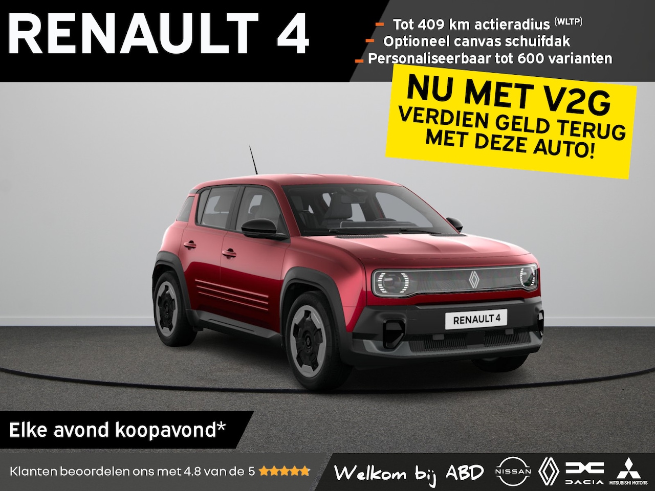 Renault 4 - Evolution Comfort range | Achteruitrijcamera | Cruise control met snelheidsbegrenzer | Ele - AutoWereld.nl