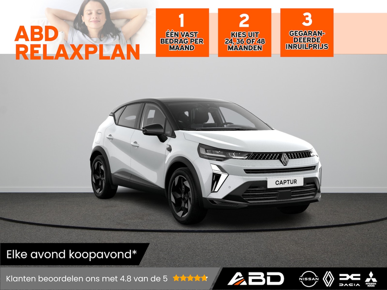 Renault Captur - Techno Full hybrid | Achteruitrijcamera | Adaptive Cruise Control | Elektrisch verwarmbare - AutoWereld.nl