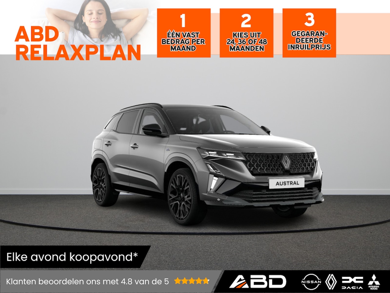 Renault Austral - esprit Alpine Hybrid 200 | Blind Spot Warning | Elektrisch verwarmbare voorstoelen | Elekt - AutoWereld.nl