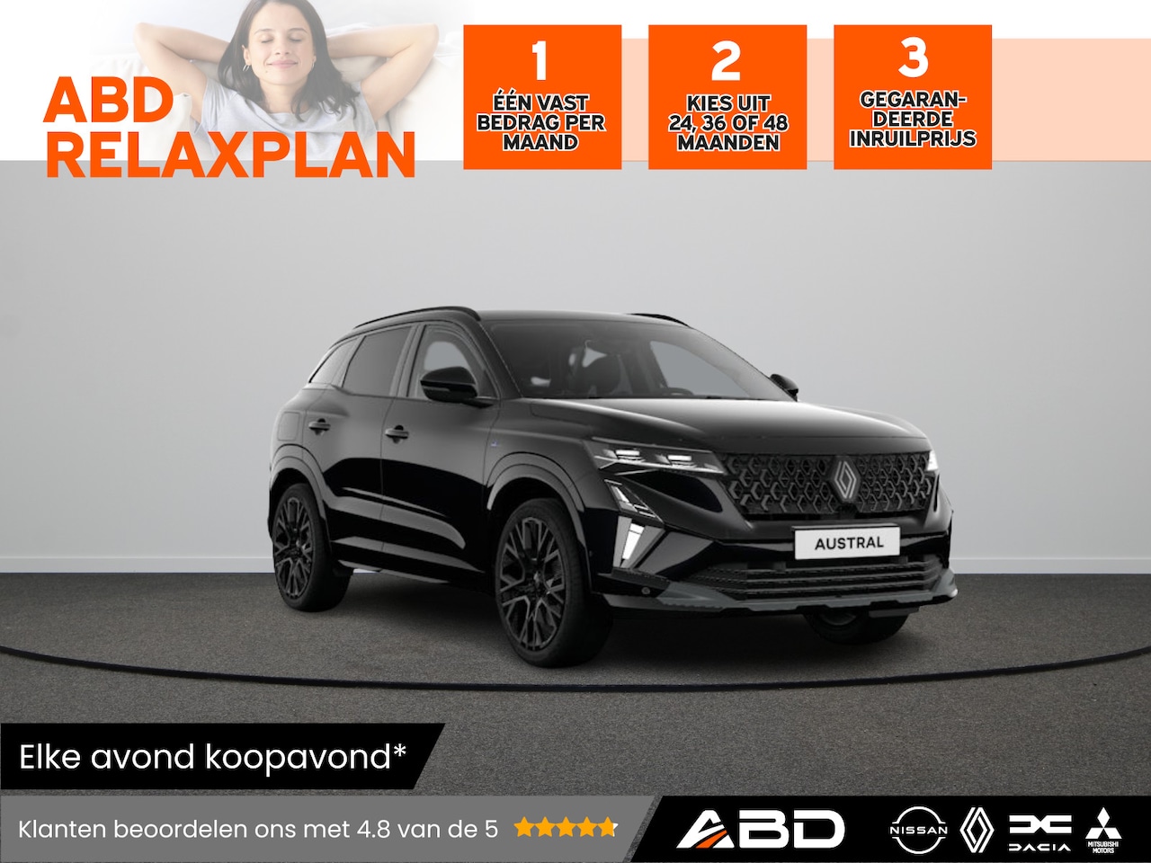 Renault Austral - esprit Alpine Hybrid 200 | Blind Spot Warning | Elektrisch verwarmbare voorstoelen | Elekt - AutoWereld.nl