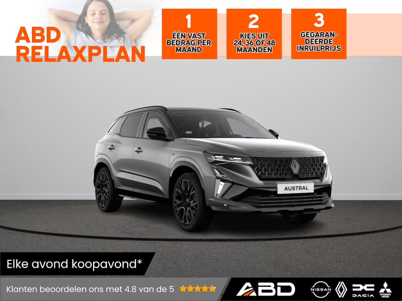 Renault Austral - esprit Alpine Hybrid 200 | Blind Spot Warning | Elektrisch verwarmbare voorstoelen | Elekt - AutoWereld.nl
