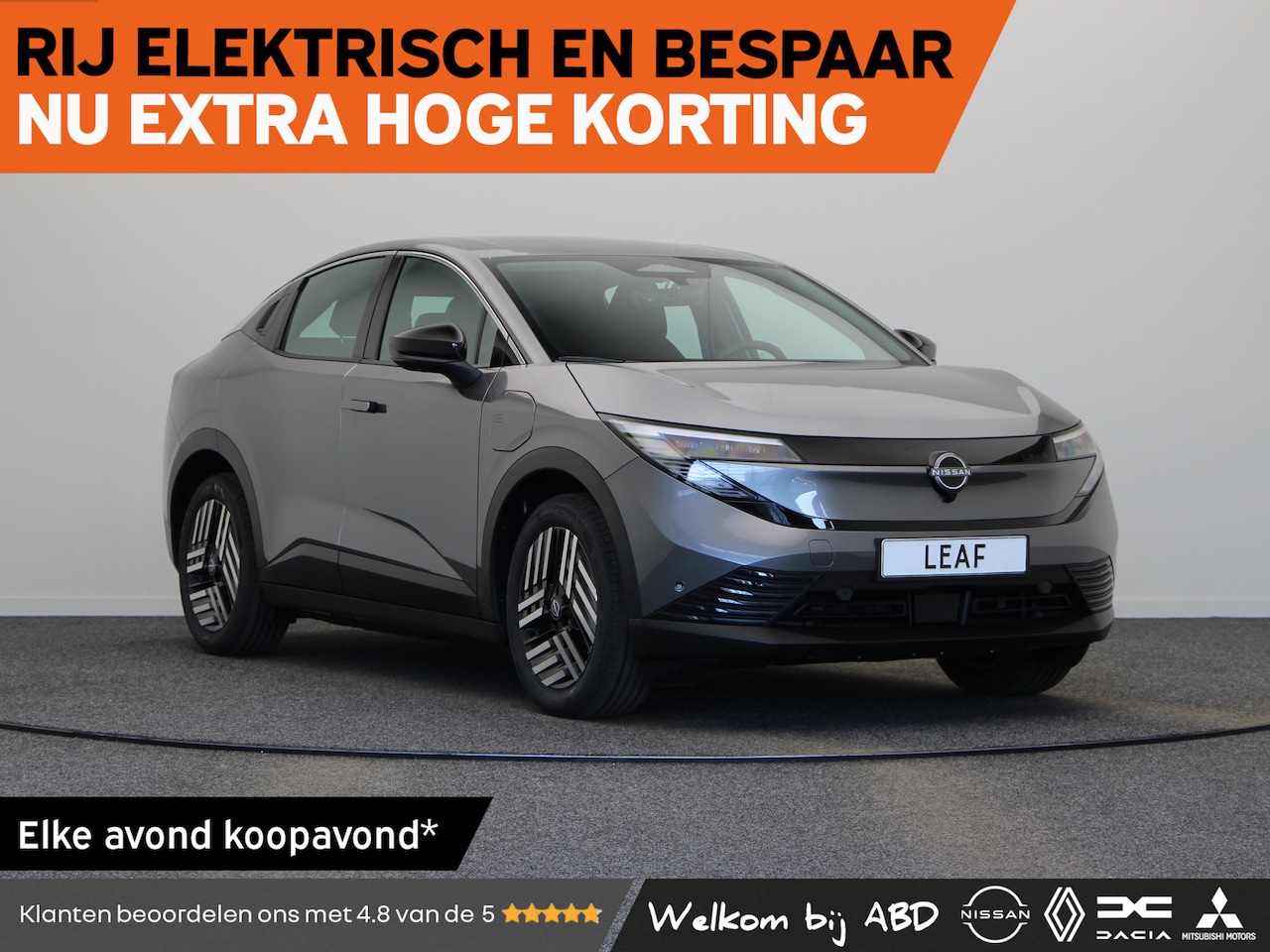 Nissan LEAF - Engage Plus 75 kWh | 18" lichtmetalen velgen met diamond cut | Blind Spot (Warning & Inter - AutoWereld.nl
