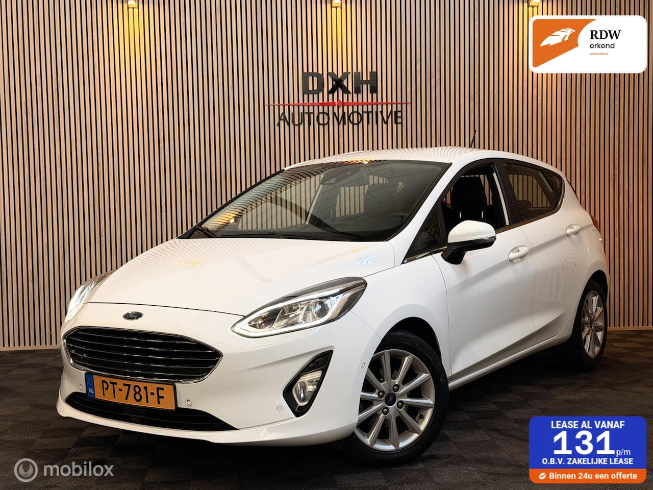 Ford Fiesta - 1.0 EcoBoost Titanium 1eEIG! NAP B&O CARPLAY ACC - AutoWereld.nl