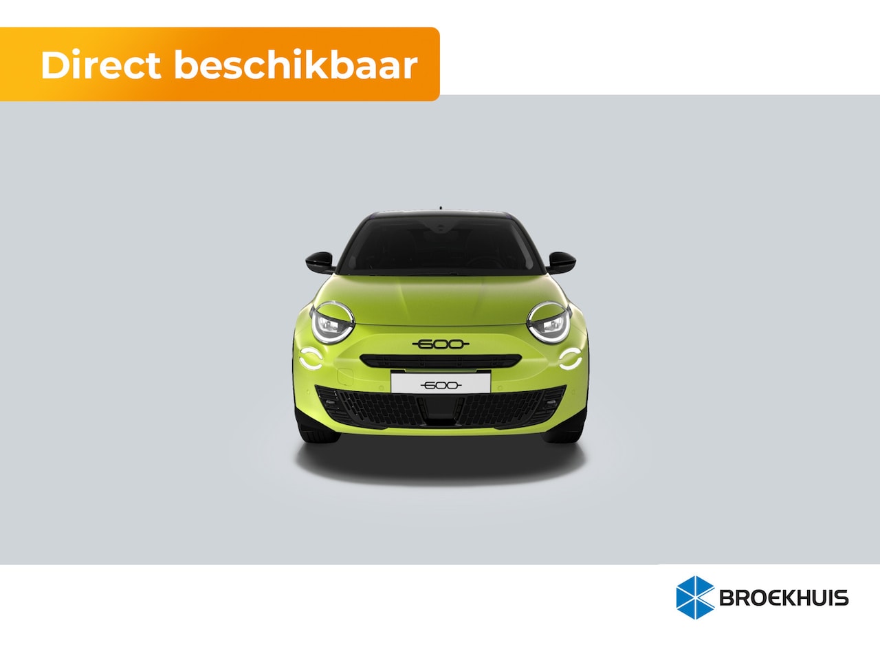 Fiat 600 - Sport | 10,25" touchscreen radio met Bluetooth, DAB & USB | Automatische airconditioning | - AutoWereld.nl