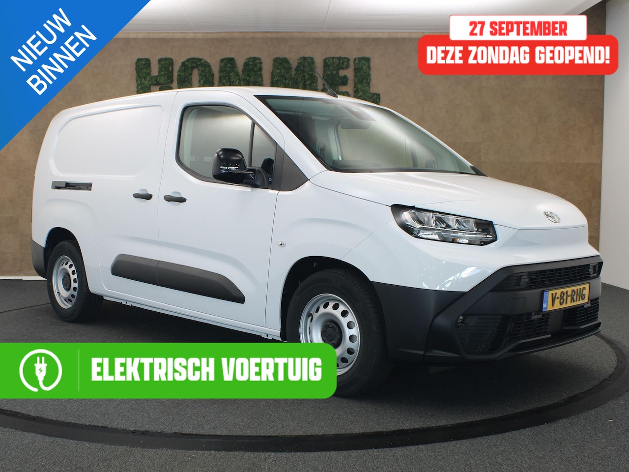 Toyota PROACE CITY Electric - Navigator LONG 50 kWh - DIRECT UITVOORRAAD LEVERBAAR - 3 FASE LADEN - SNELWEG LAADMOGELIJK - AutoWereld.nl
