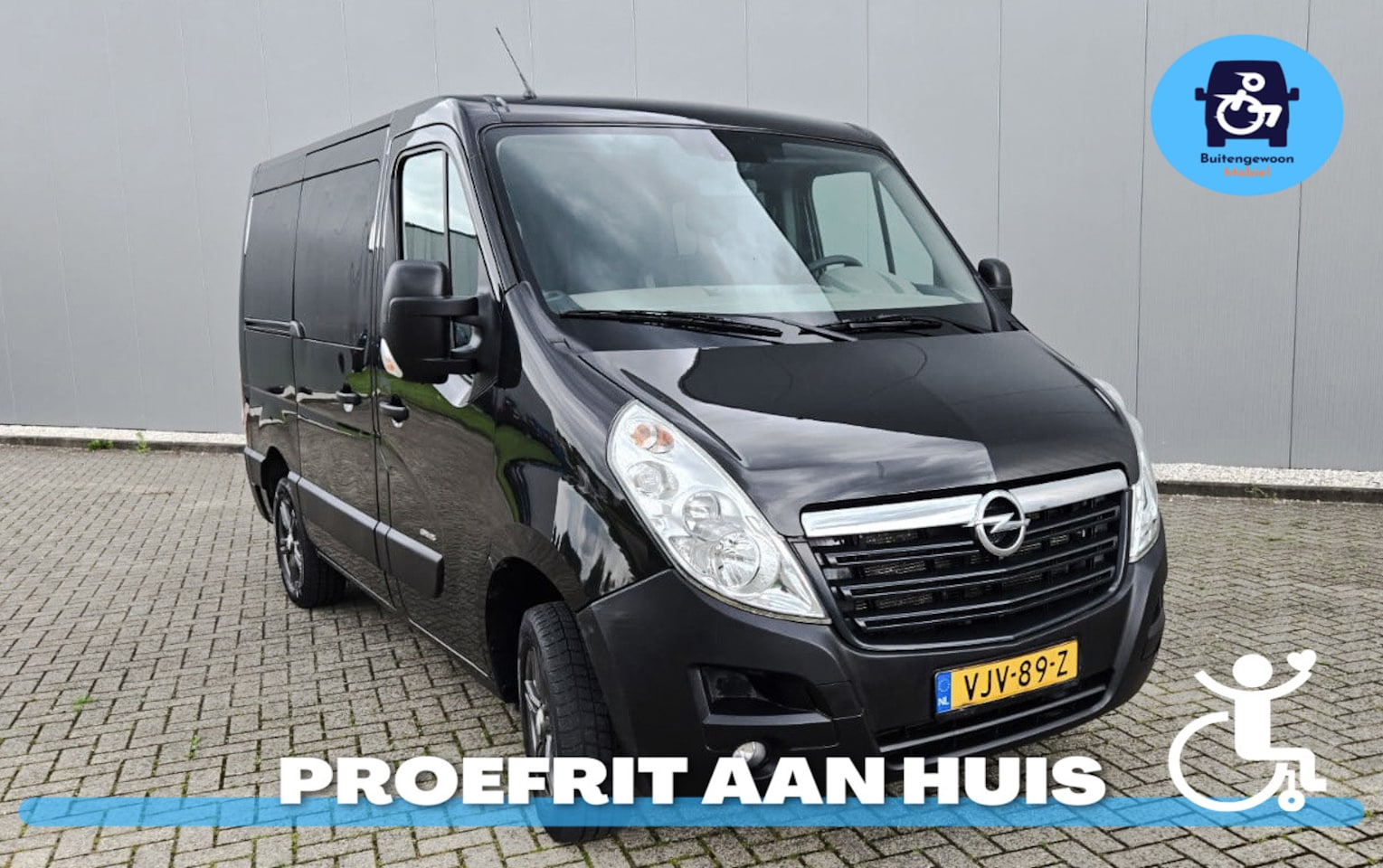 Opel Movano - 2.3 CDTI L1H1 | Rolstoelbus | Automaat - AutoWereld.nl
