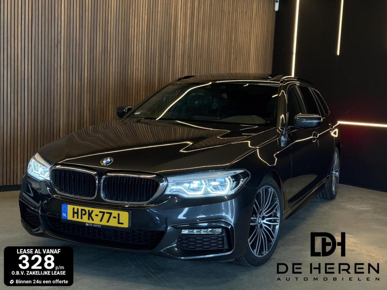 BMW 5-serie Touring - 530d xDrive High Executive Pano M-sport - AutoWereld.nl