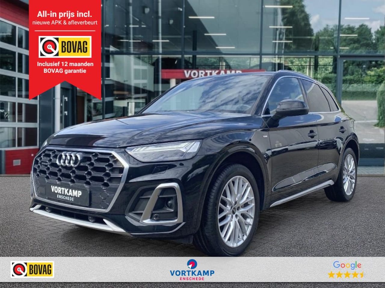 Audi Q5 - 50 TFSIe QUATTRO S-LINE TREKHAAK/CAMERA/ELEK-KLEP/ACC/STOELVERW - AutoWereld.nl