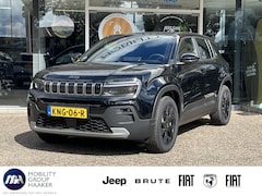 Jeep Avenger - Black Edition 54 kWh | Apple-Android | Adaptive Cruisecontrol | Handsfree achterklep
