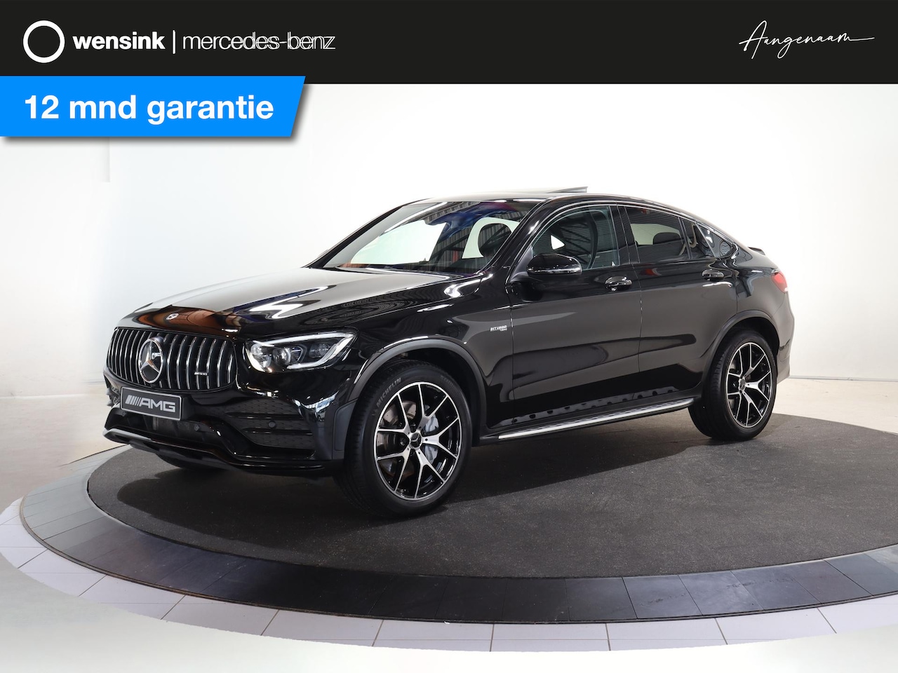Mercedes-Benz GLC-klasse Coupé - AMG 43 4MATIC Premium Plus | Treeplanken | Widescreen | 360 graden camera | Night | - AutoWereld.nl