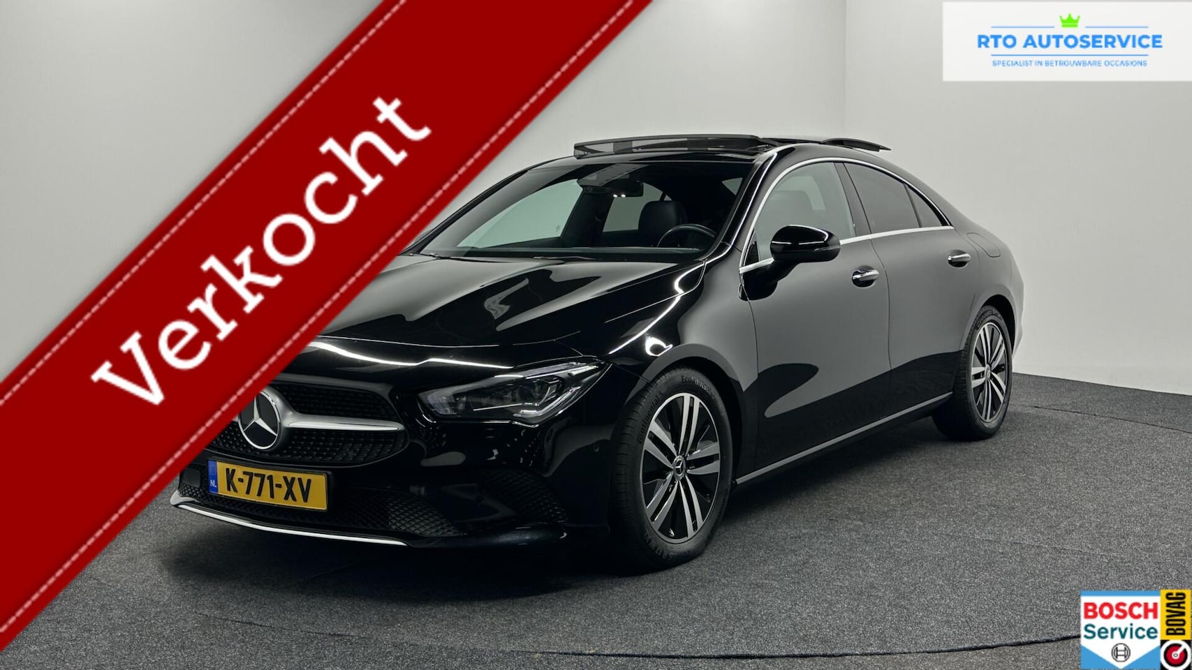 Mercedes-Benz CLA-Klasse - 180 Business Solution Luxury PANO CAMERA SFEERVERLICHTING NAVI CARPLAY. - AutoWereld.nl