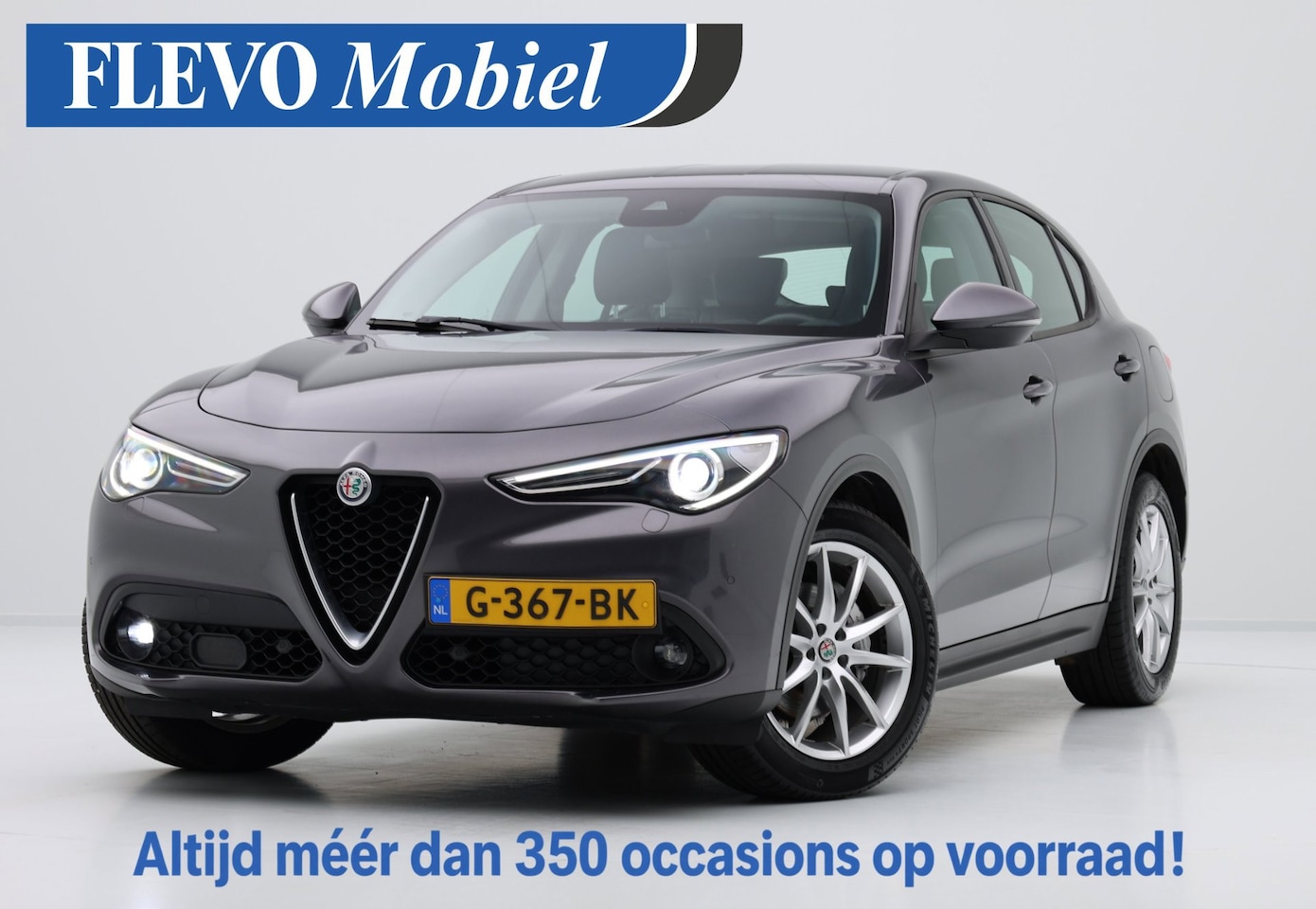 Alfa Romeo Stelvio - 2.2d 180pk Super Aut. Xenon|Clima|Navi|DAB+|Half Leder - AutoWereld.nl