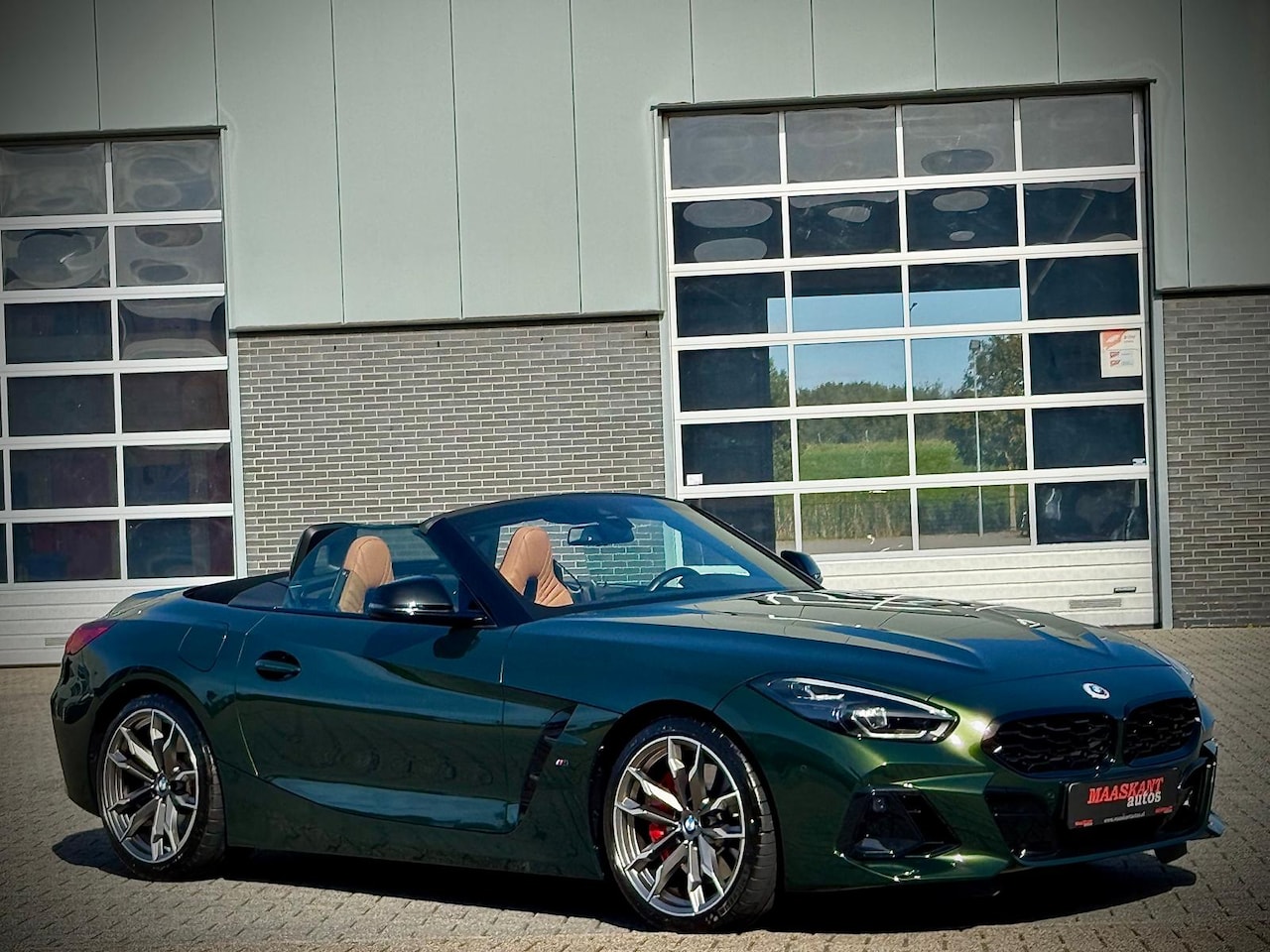 BMW Z4 Roadster - (g29) M40i / Pure Impulse Edition / M-sport / Hud / Sanremo green with cognac interior / M - AutoWereld.nl