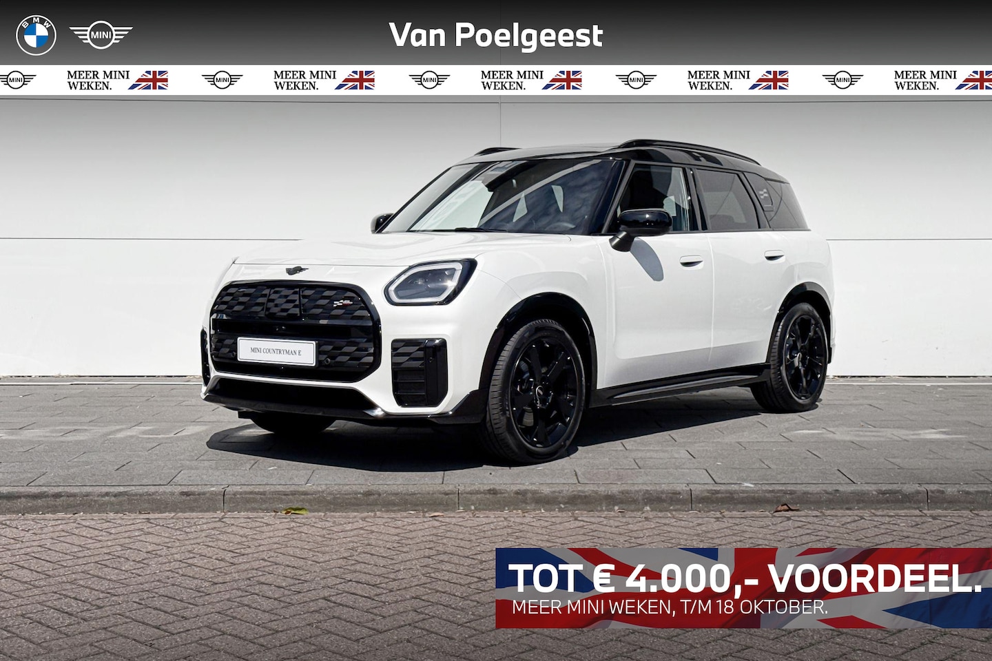 MINI Countryman - Electric E John Cooper Works L 66.5 kWh | 19 Inch John Cooper Works Runway Spoke black | M - AutoWereld.nl