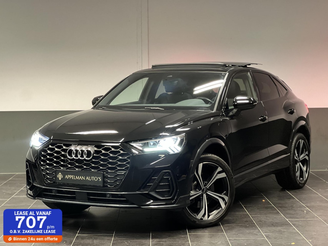 Audi Q3 Sportback - 45 TFSI e 3 x S-Line|Sonos|Keyless|Dodehoek|Camera|Elektris.Kofferklep| - AutoWereld.nl
