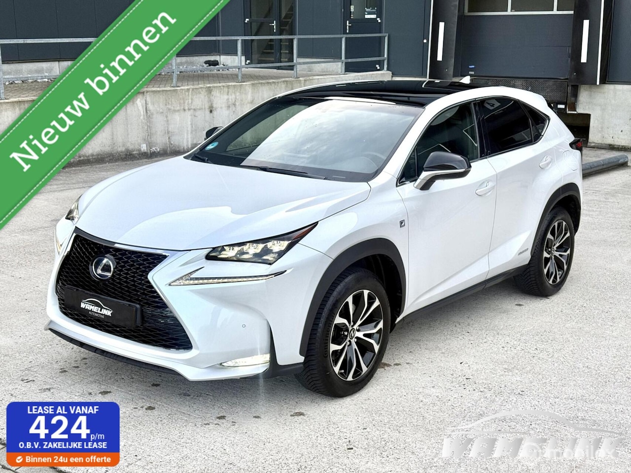 Lexus NX - 300h AWD F-Sport Edition Parelmoer/Panoramadak - AutoWereld.nl
