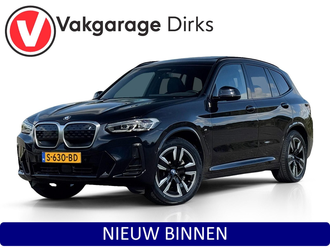 BMW iX3 - M-Sport 80 kWh ✅ Pano ✅ Leder ✅ Trekhaak - AutoWereld.nl