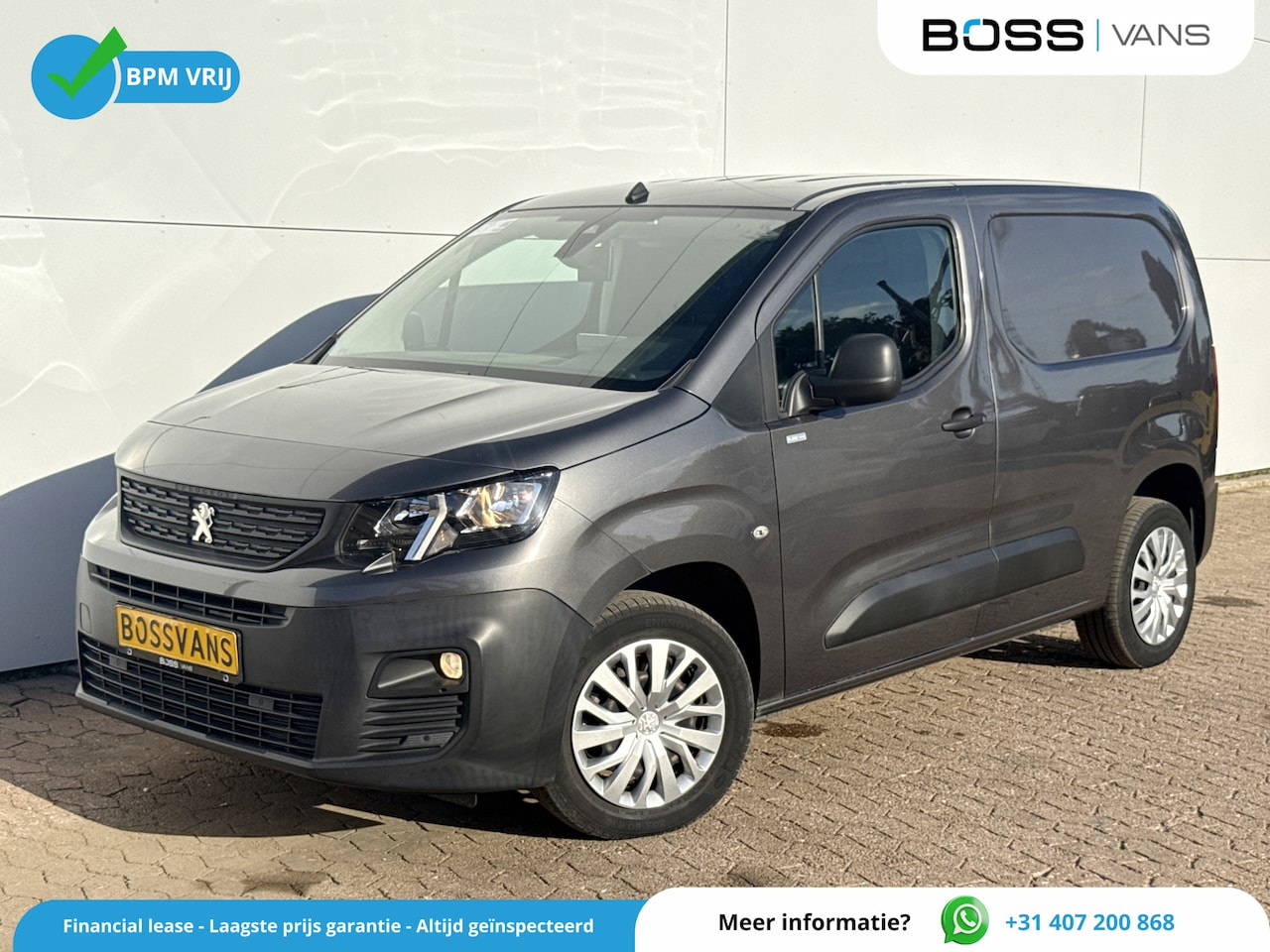 Peugeot Partner - 1.5 HDi 130PK Automaat L1H1 Climate Control Cruise Control Camera Navigatie Parkeersensore - AutoWereld.nl