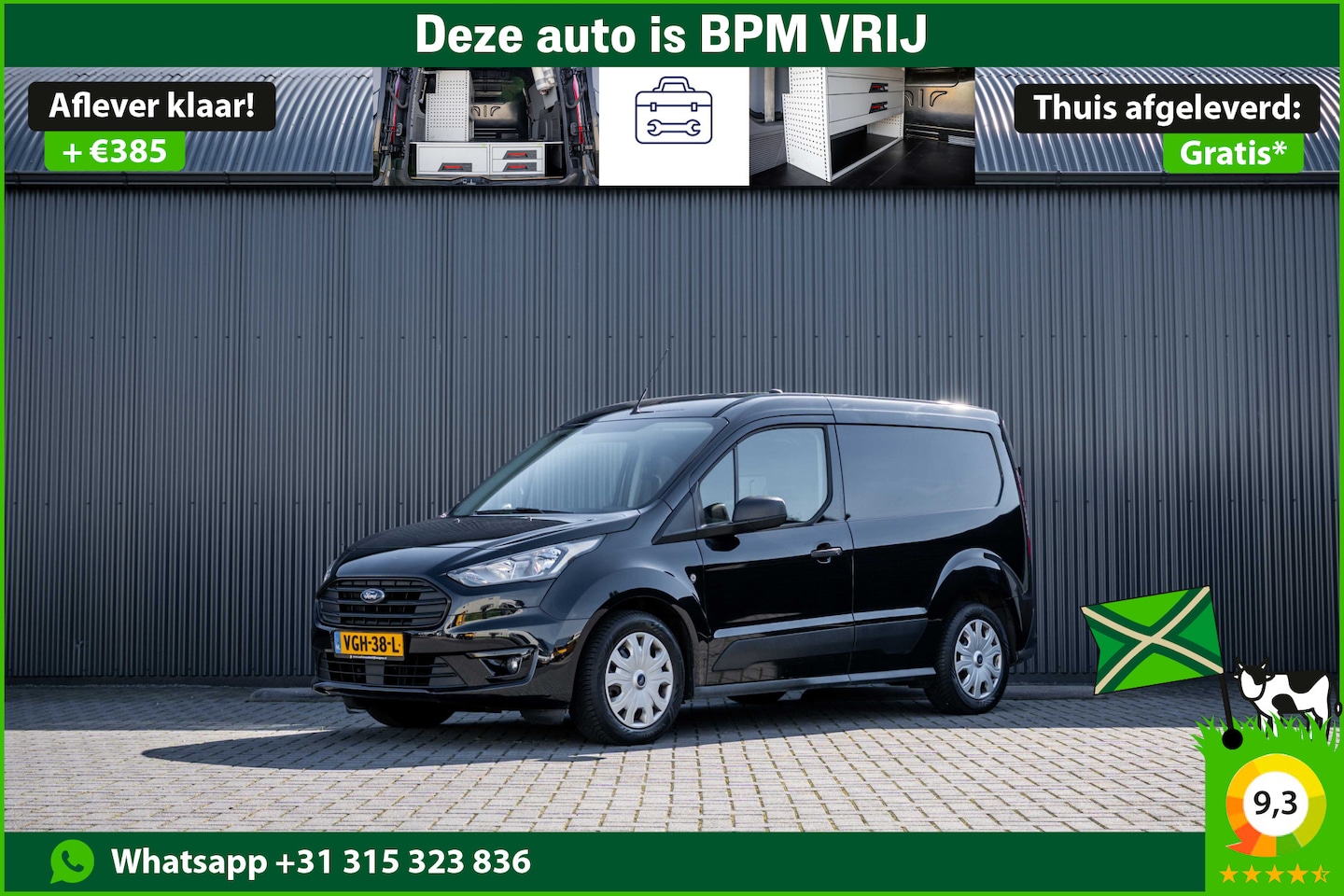 Ford Transit Connect - 1.0 EcoBoost | Benzine | Climatronic | Camera | 1e Eigenaar | Navi | Climate - AutoWereld.nl