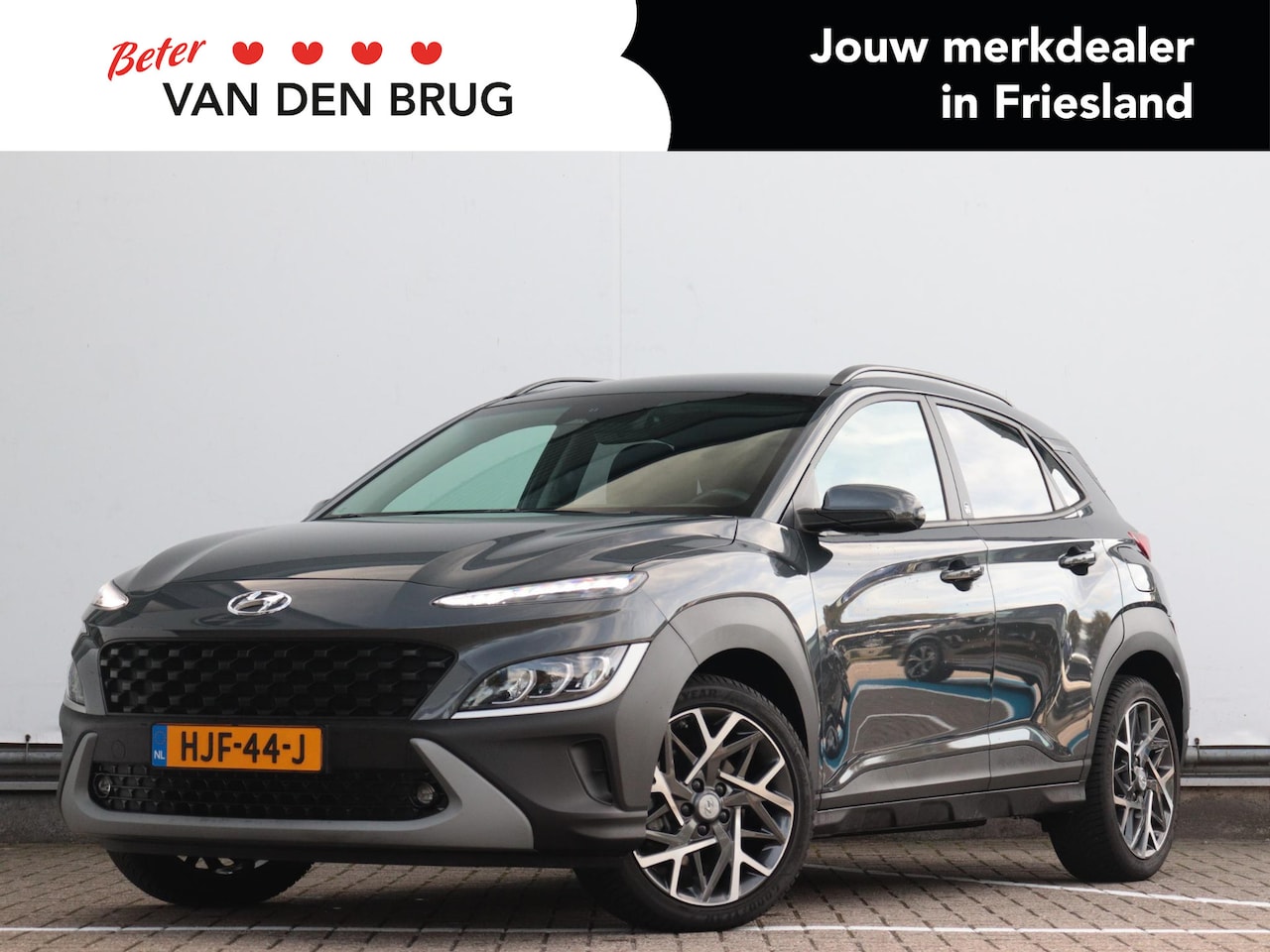 Hyundai Kona - 1.6 GDI HEV Fashion Design Sky | Stoel- en stuurverwarming | Apple carplay/Android auto | - AutoWereld.nl
