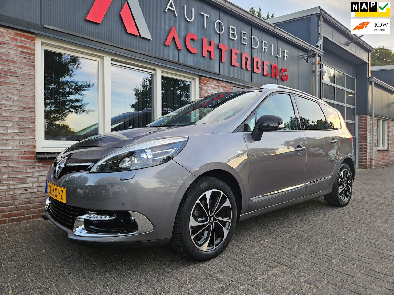 Renault Grand Scénic - 1.2 TCe Bose Trekhaak! Camera! NAP! Dealer Onderhouden! Nette Auto! Airco! Cruise Control! - AutoWereld.nl