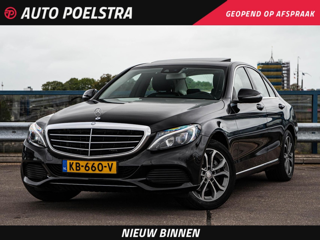 Mercedes-Benz C-klasse - 220 CDI 170 PK Aut. Exclusive | Schuifdak | LED | Dodehoekdetectie | Sfeerverlichting | St - AutoWereld.nl