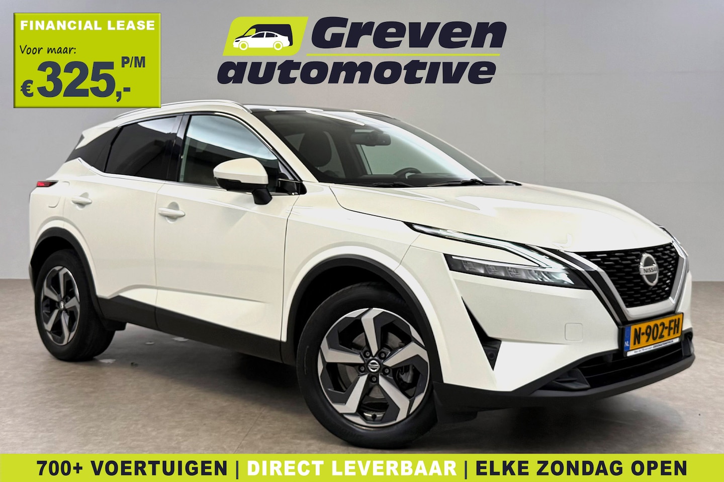 Nissan Qashqai - 1.3 MHEV Premiere Edition | Pano | 360° | Virtual | HuD | Carplay | Cruise | Navi | NAP - AutoWereld.nl