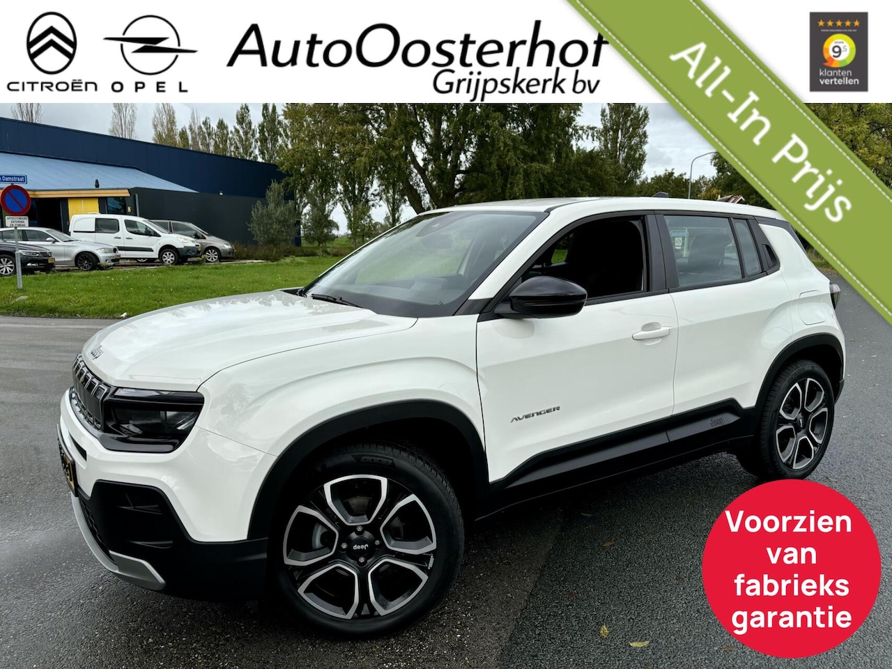 Jeep Avenger - 100pk LIMITED + JBL Fabr.Gar 09-2027 - AutoWereld.nl